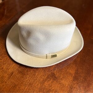 Cream Fedora Hat